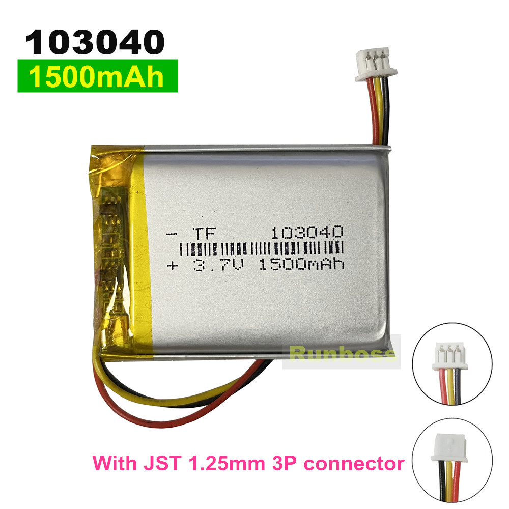 Wedding Power Supply - 1-10 pièces 103040 3.7V 1500mAh batterie