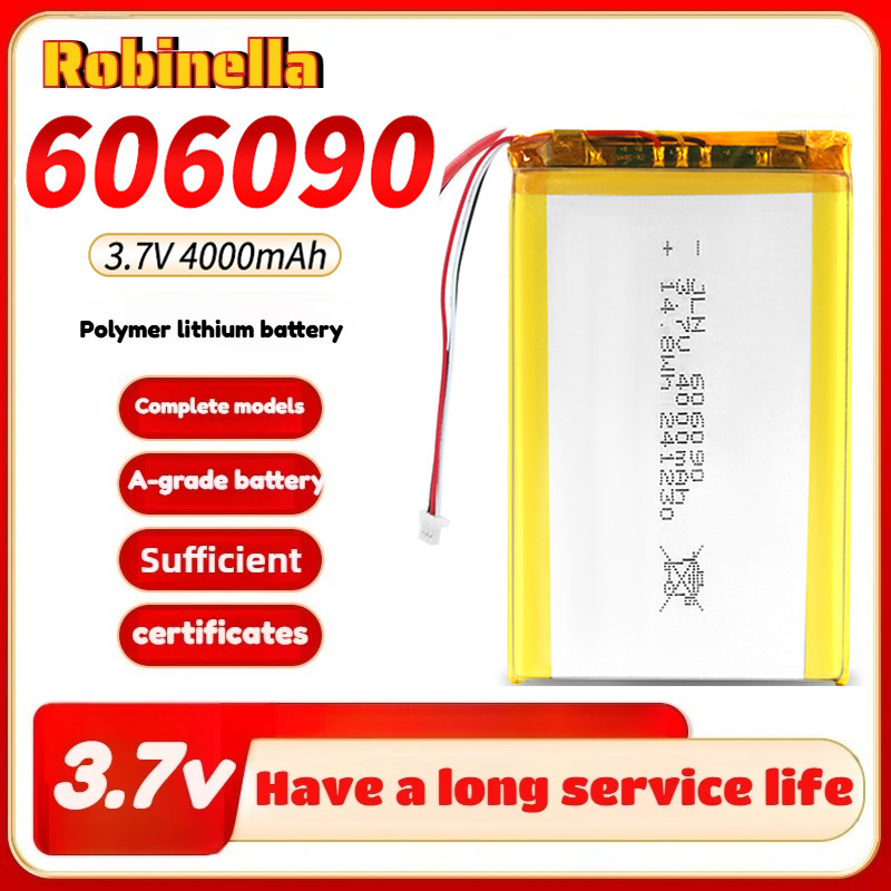 Wedding Power Supply - 606090 3.7 v 4000 mAh batterie