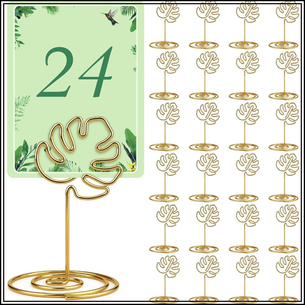 Place Card Holder - 24 Pièces Supports de Cartes de