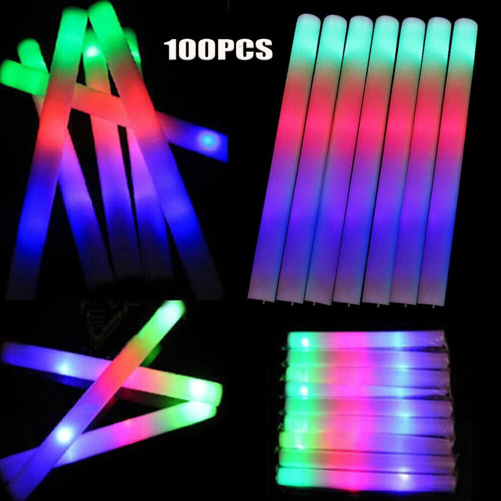 Wedding Supply In Bulk - Bâtons lumineux en mousse LED, lot