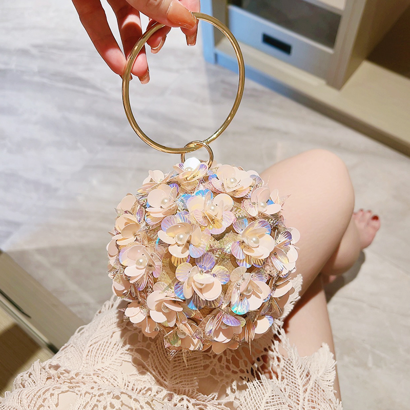 Wedding Vendor - Mini sac de soirée à fleurs
