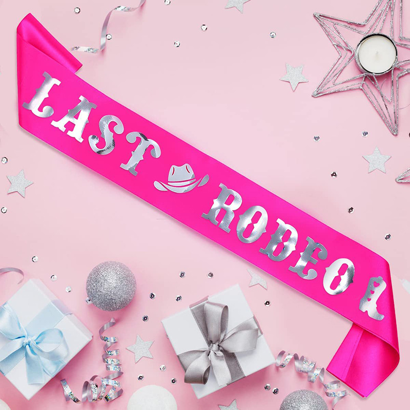 Bride Tribe Sash - Ceinture de rodéo pour enterrement de