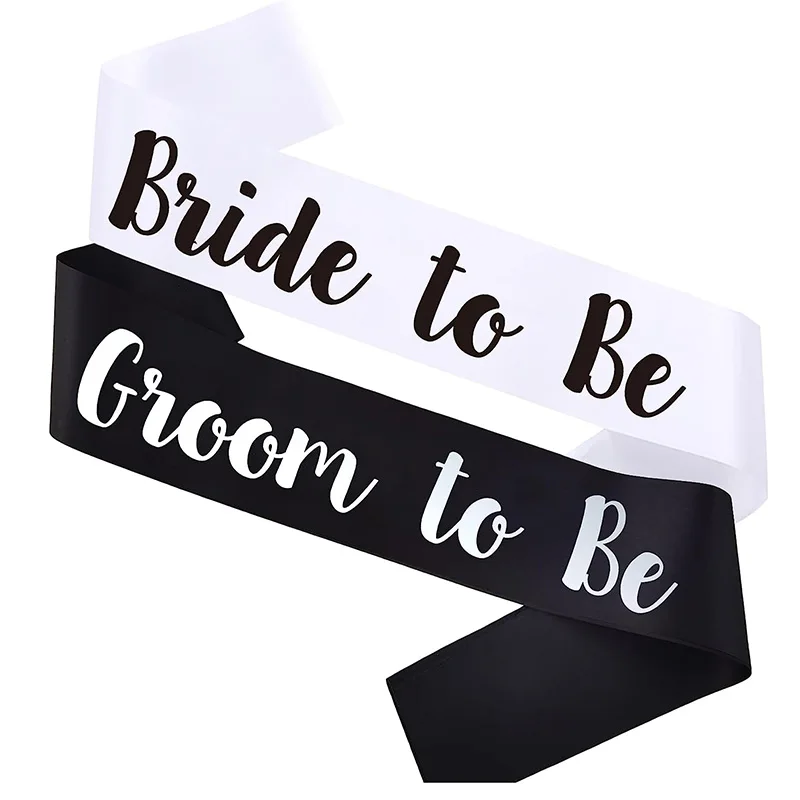 Bride Tribe Sash - Ceinture pour marié, future mariée, enterrement