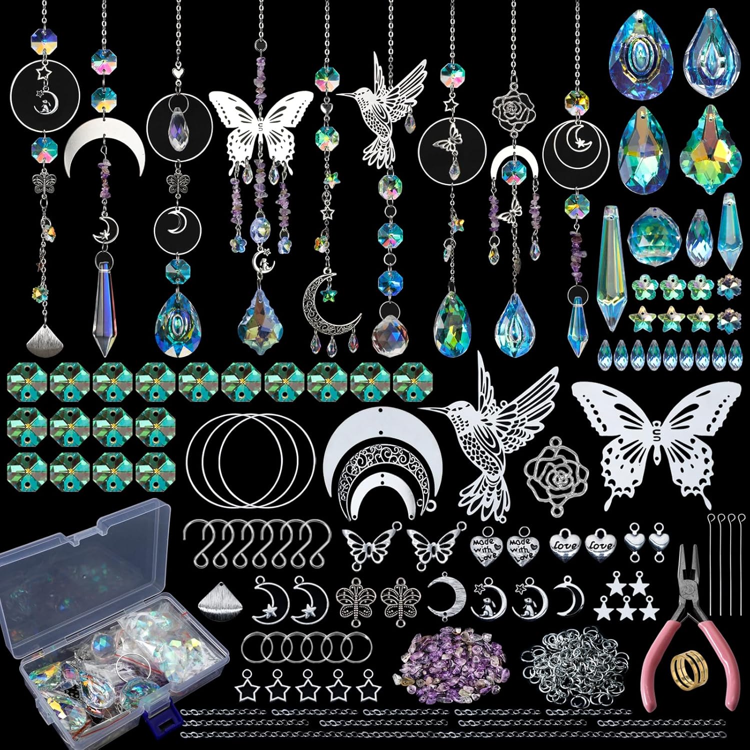 Wedding Supply Kit - Bricolage 400 pièces SunCatchers faisant des