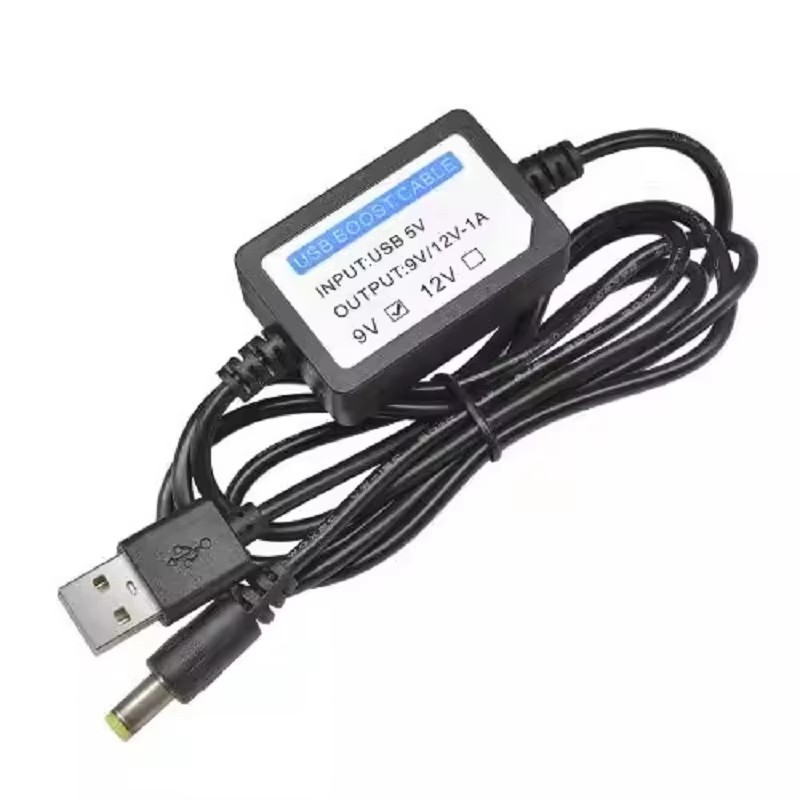 Wedding Power Supply - Câble Boost USB 5V à 9V/12V,