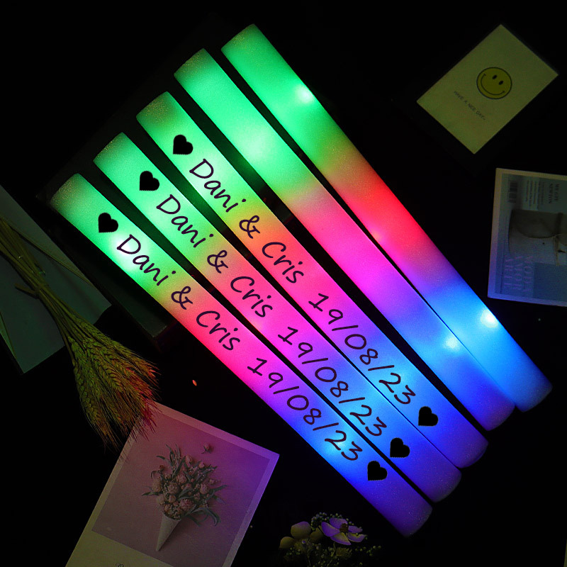 Wedding Supply In Bulk - Bâtons lumineux LED en vrac, 12/30/60