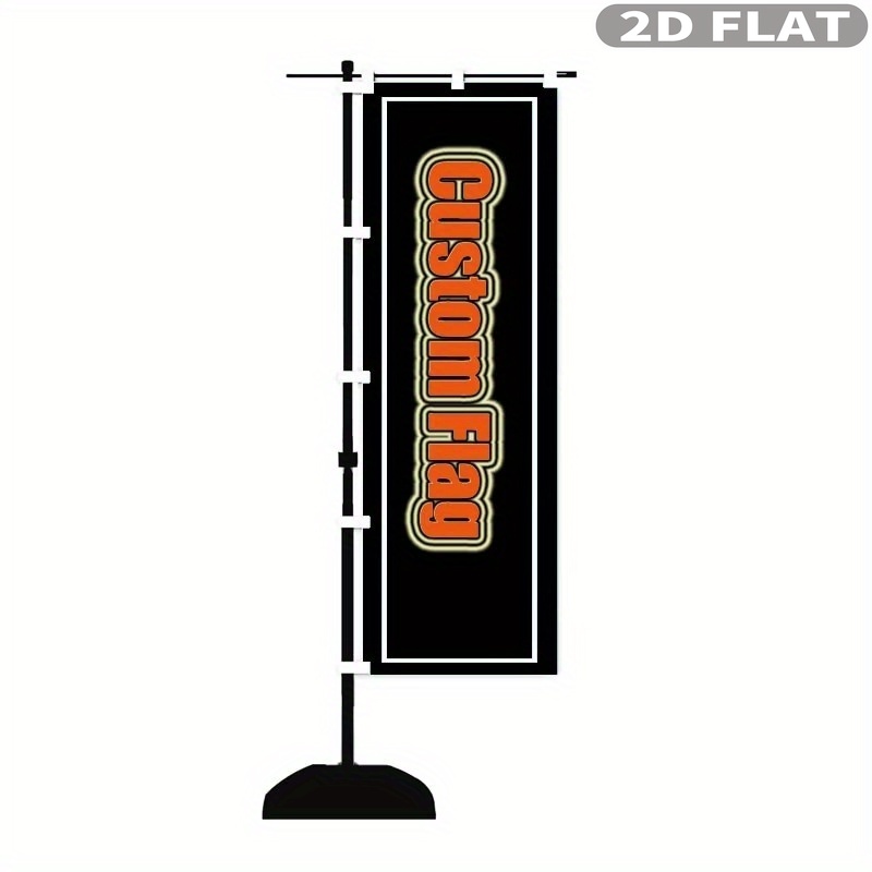 Wedding Party Supply - 1 drapeau plat 2D personnalisé, bannière