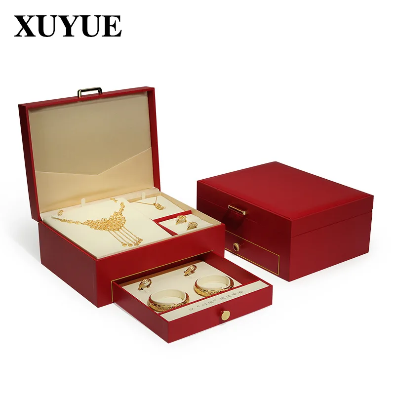 Wedding Package Gold - Boîte à bijoux de luxe de