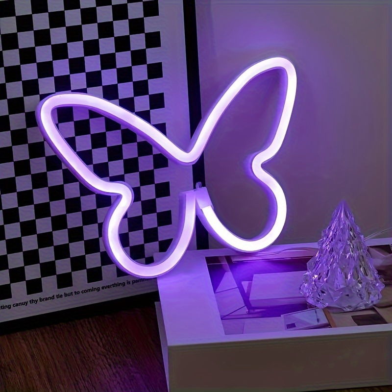 Feux néon papillon LED, décora - Wedding Power Supply avis et prix