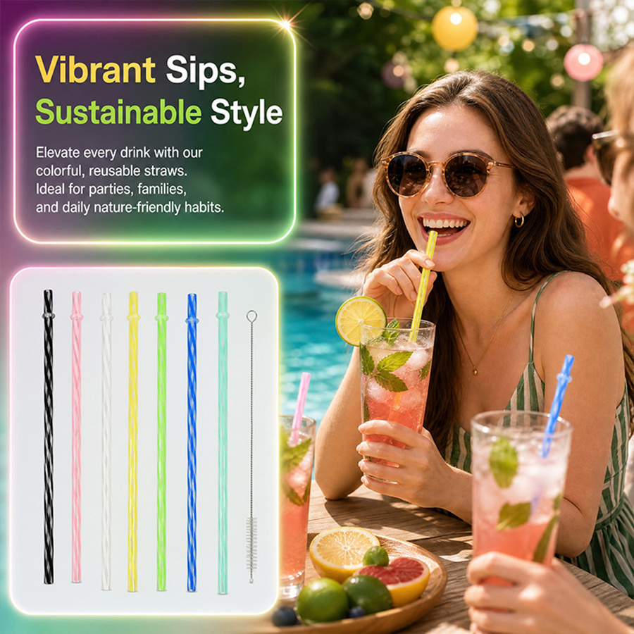 25 Pcs Pailles en plastique ré - Wedding Supply In Bulk avis et prix