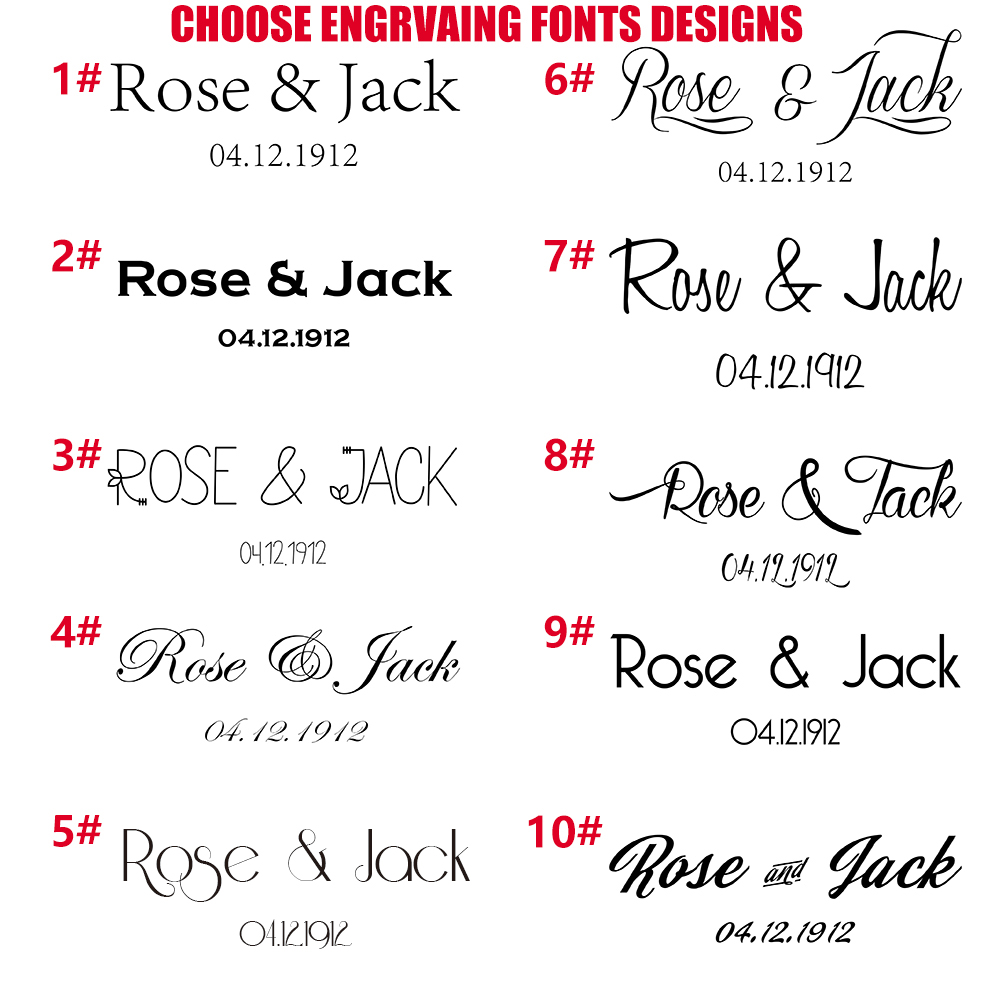 Personnalisé en bois mariage a - Wedding Ceremony Supply avis et prix