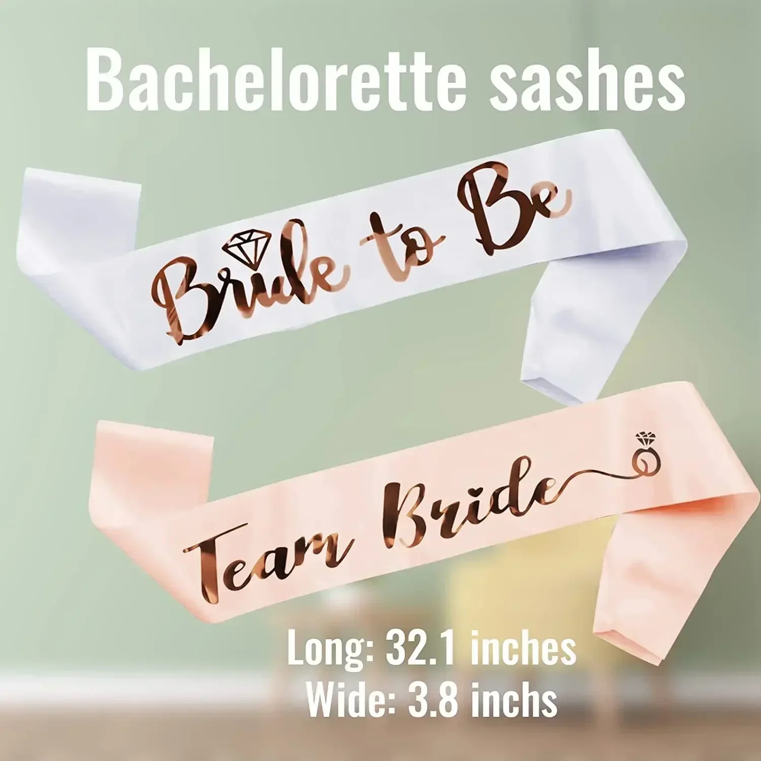 1 ensemble de ceinture de mari - Bride Tribe Sash avis et prix