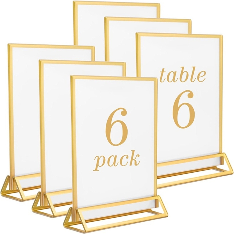 Support numéro table mariage e - Table Number Gold avis et prix