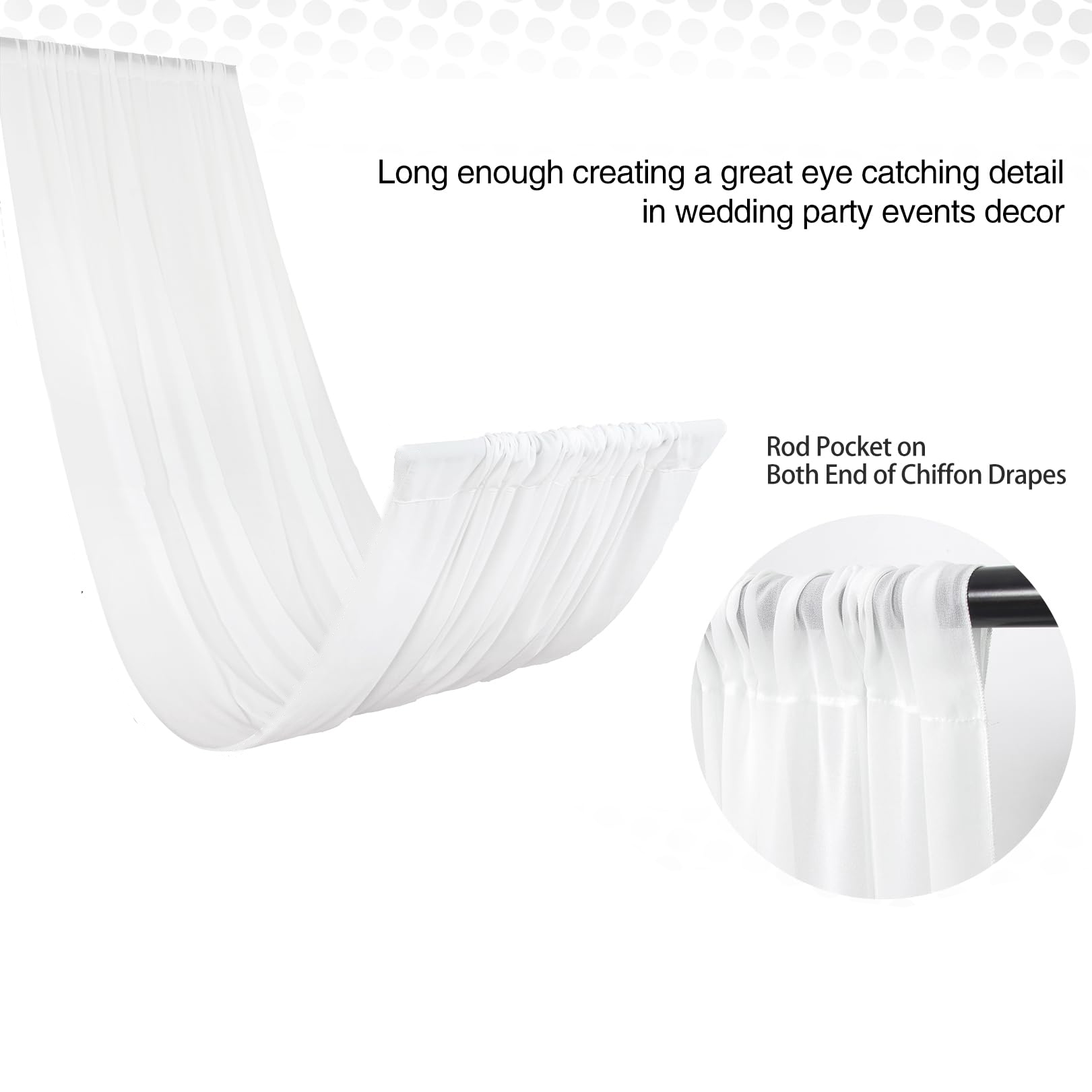Arc de mariage plafond drapé t - Wedding Ceremony Supply avis et prix