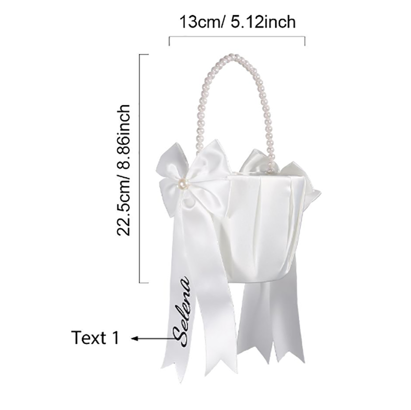 Panier à fleurs personnalisé p - Wedding Ceremony Supply avis et prix