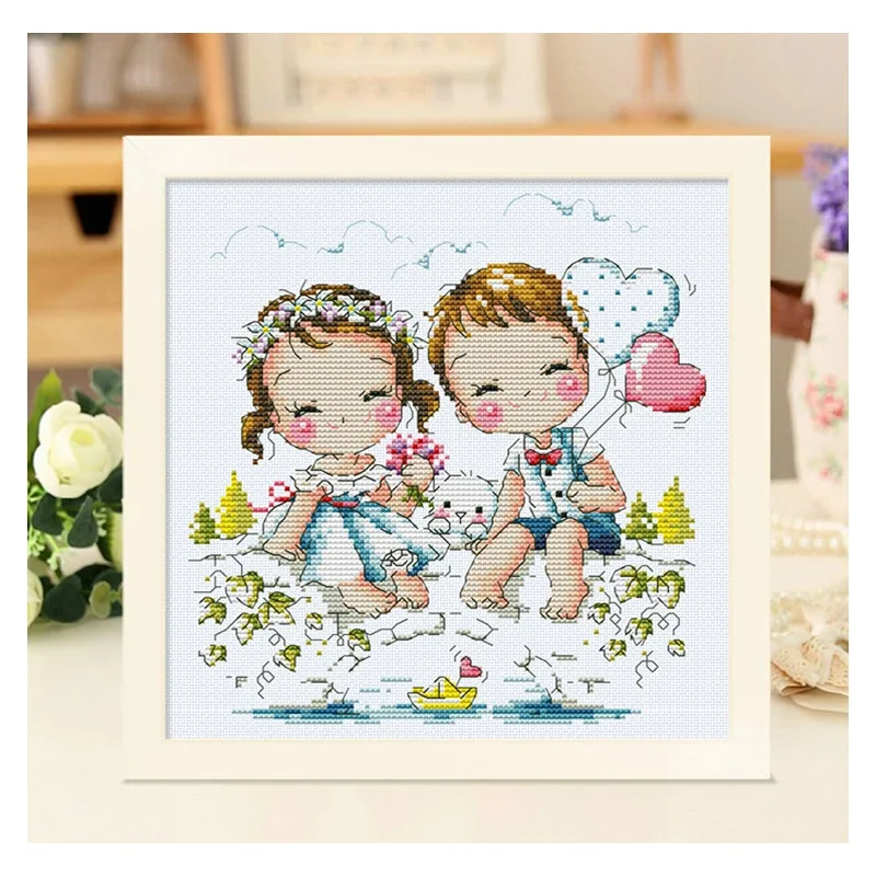 Amishop Kit de point de croix  - Wedding Package Gold avis et prix