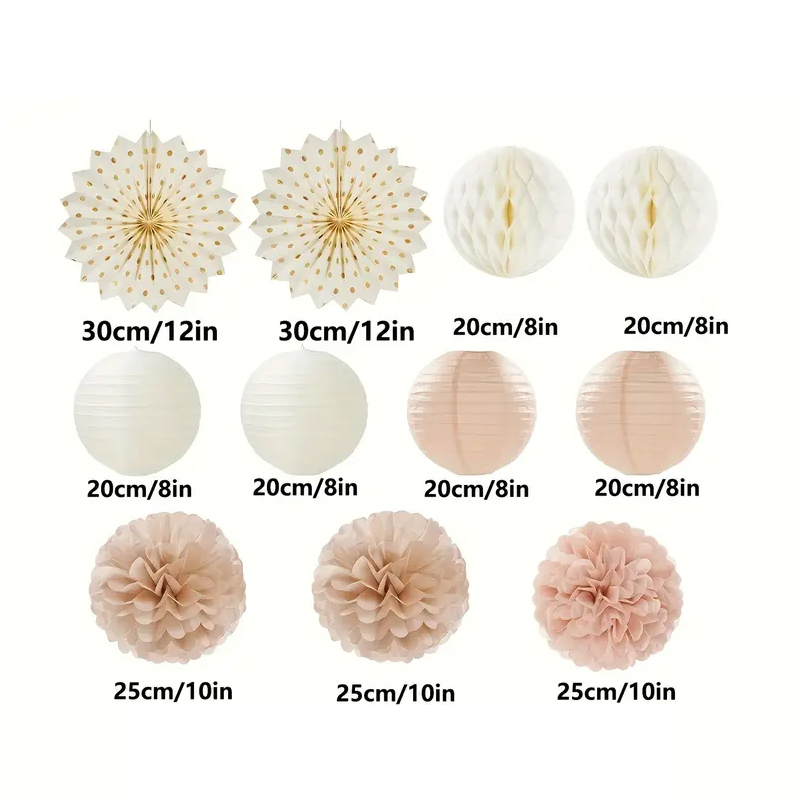 11 pièces de fleurs en papier  - Wedding Ceremony Supply avis et prix